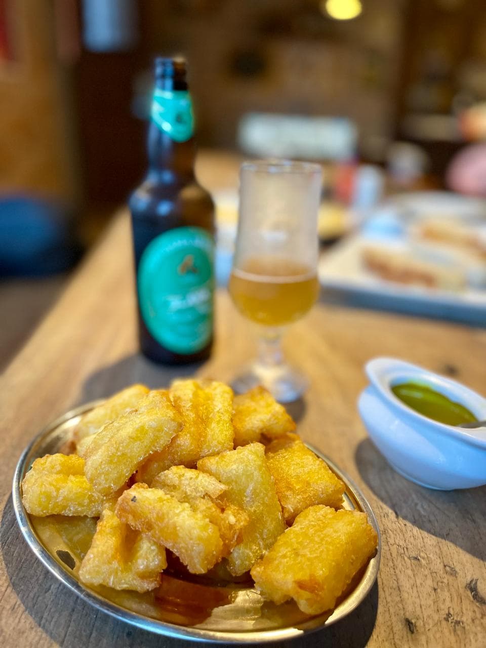 Mandioca frita